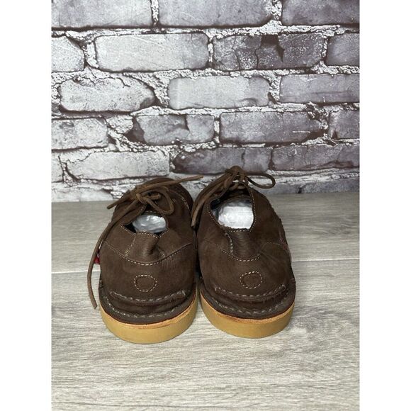 Oliberte Footwear Gana Sweet Georgia Brown Leather Casual Flat Shoes Men Sz 42EU - Picture 6 of 16